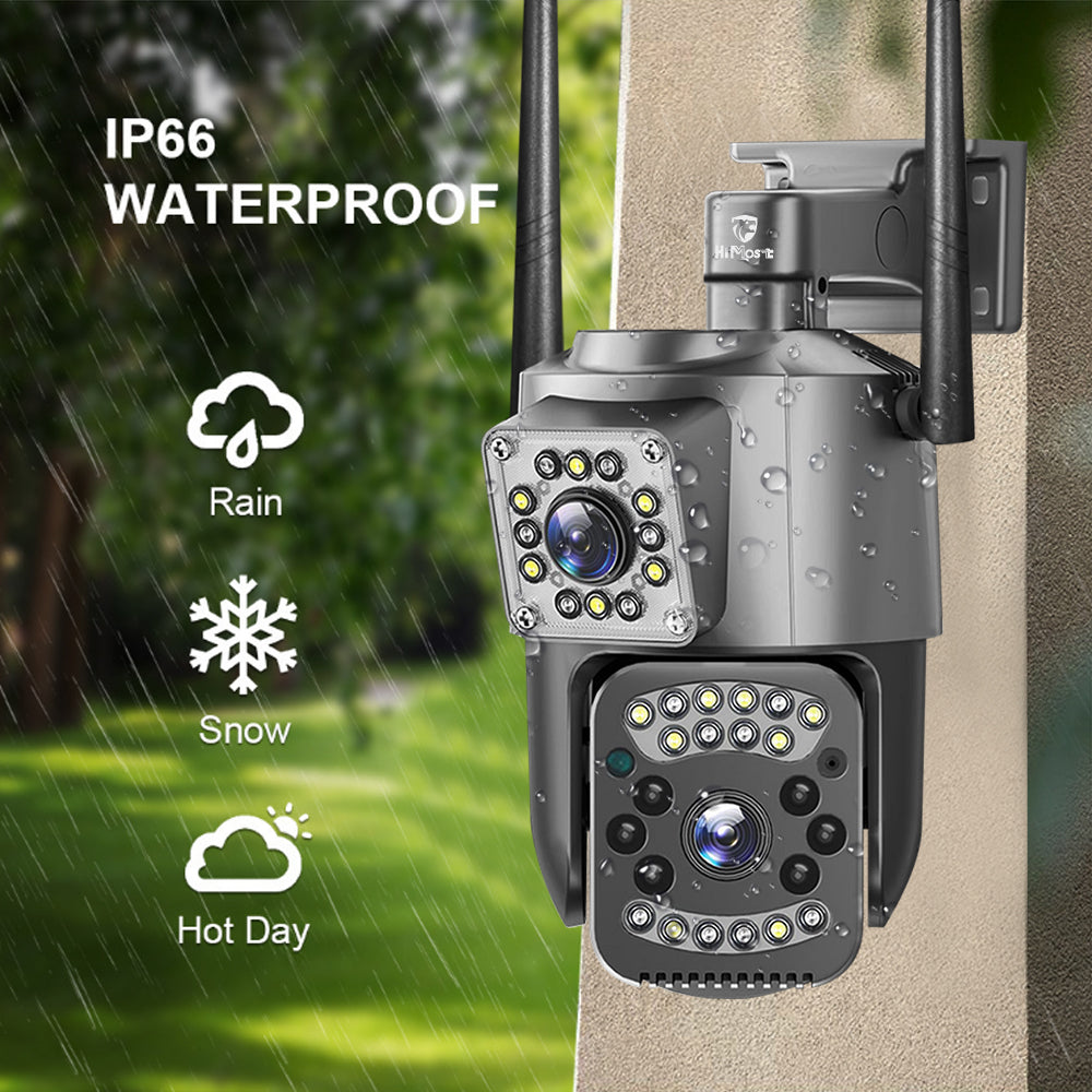 HiMost HiSC03 Smart Wifi Camera Wireless Outdoor Security Camera Dual Lens