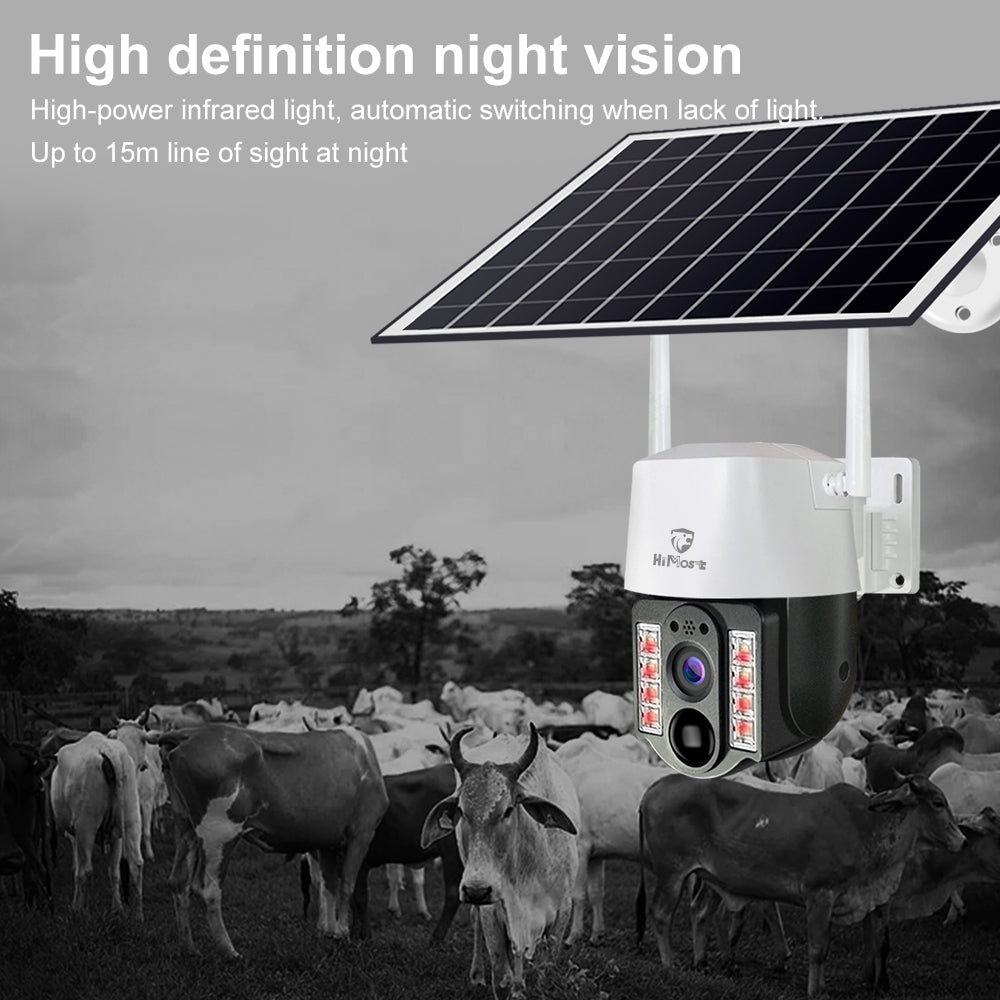 HiMost HiVC3 Wifi Connecting Solar Powered Camera Wireless Security Camera