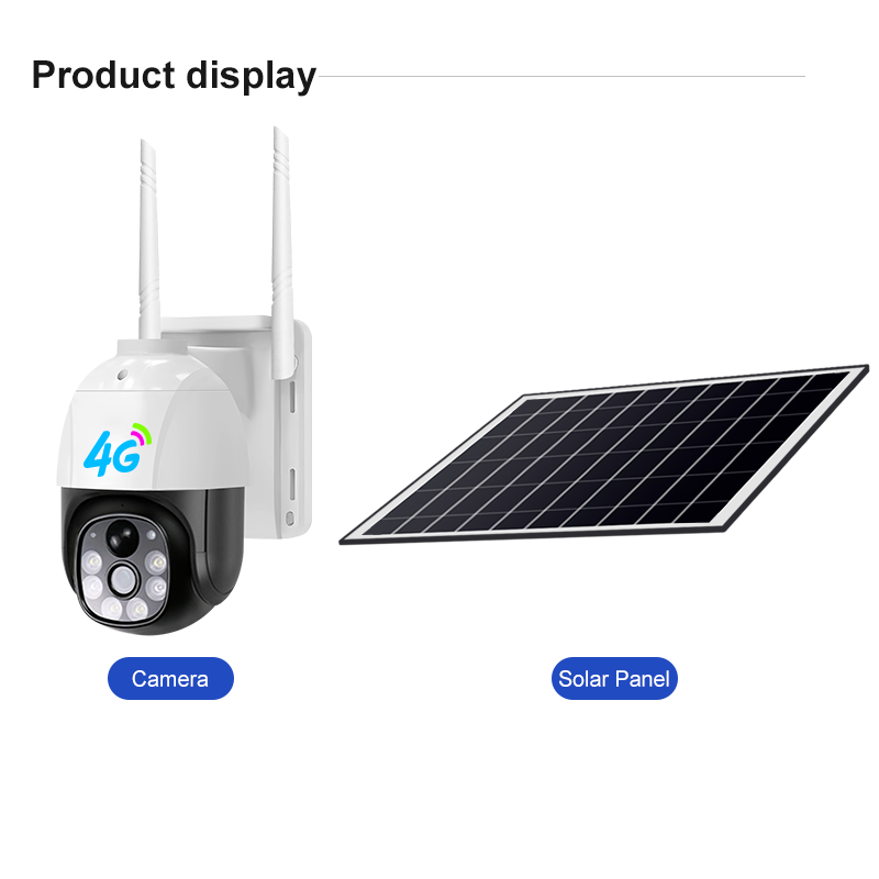 HiMost HiVC9 WiFi Connecting Solar Powered Camera Wireless Security Camera