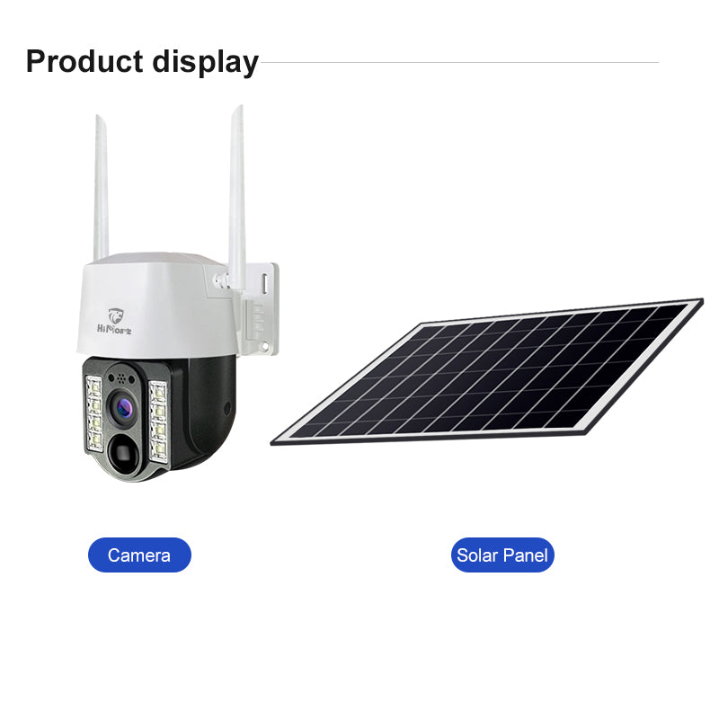 HiMost HiVC3 Wifi Connecting Solar Powered Camera Wireless Security Camera