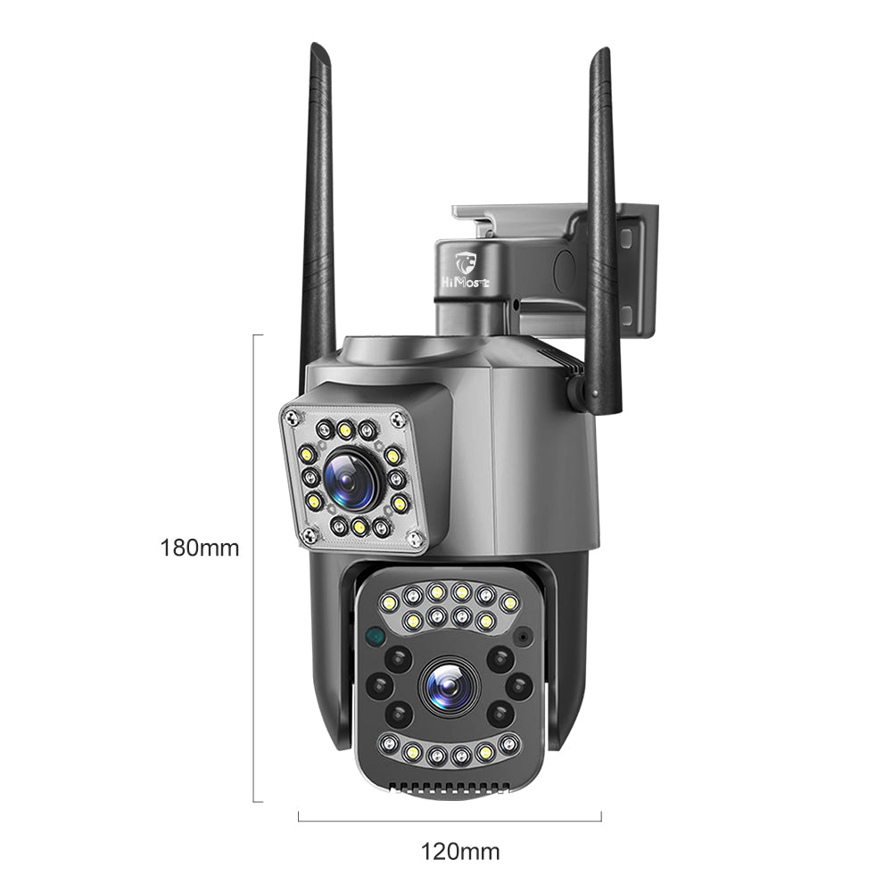 HiMost HiSC03 Smart Wifi Camera Wireless Outdoor Security Camera Dual Lens