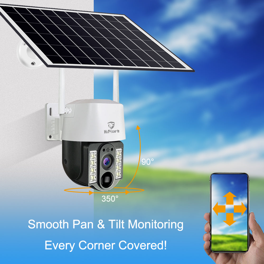 HiMost HiVC3 Wifi Connecting Solar Powered Camera Wireless Security Camera