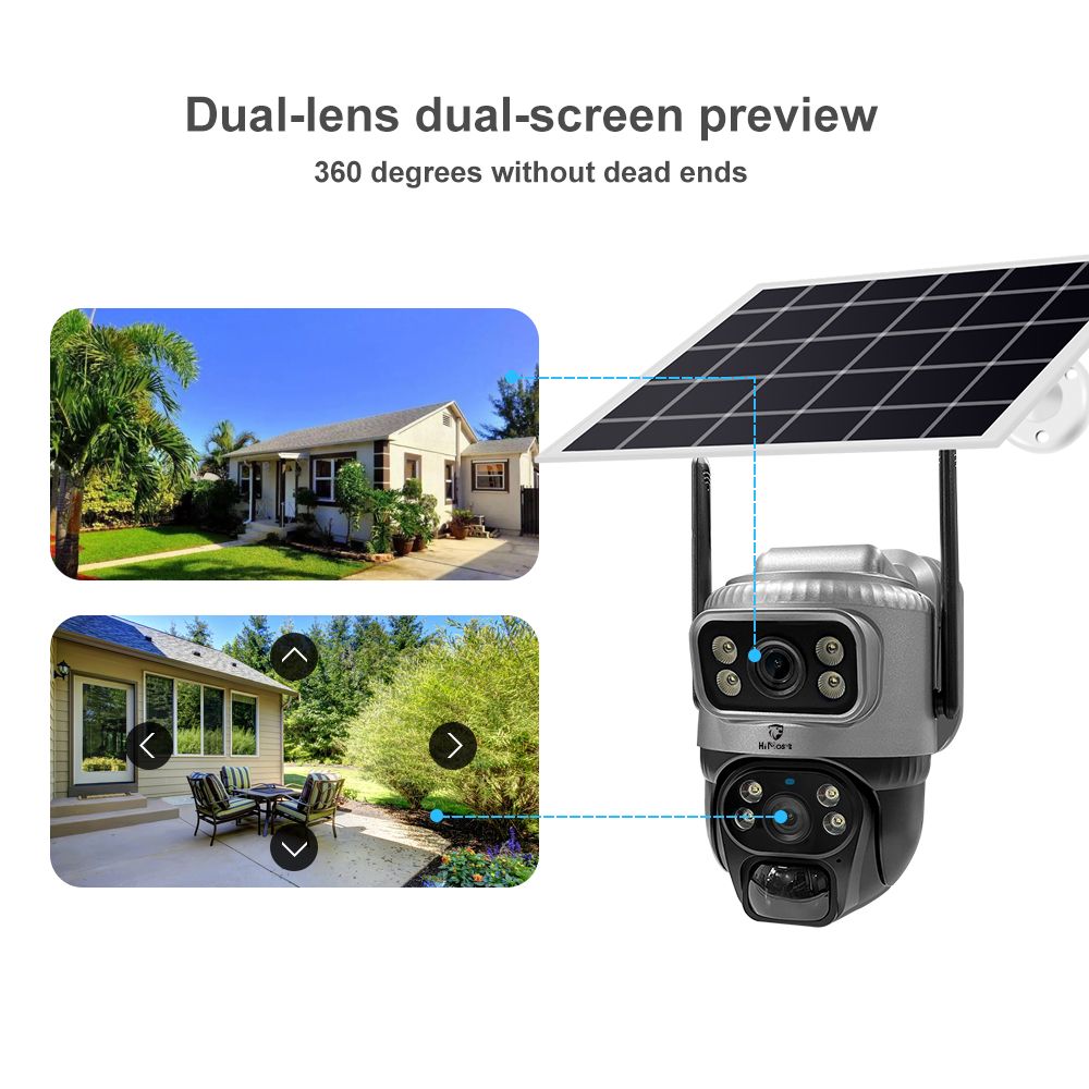 HiMost VCS20 WiFi Connecting Solar Powered Camera Wireless Security Camera