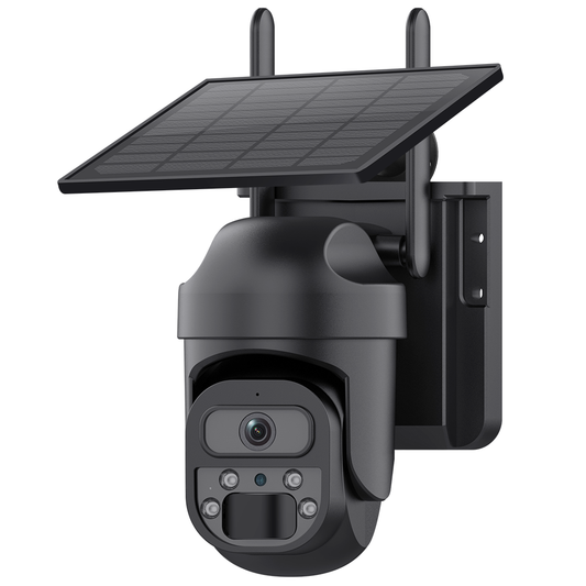 Himost HiSC08 3MP 4G Wireless Solar Powered Security Camera Auto Tracking