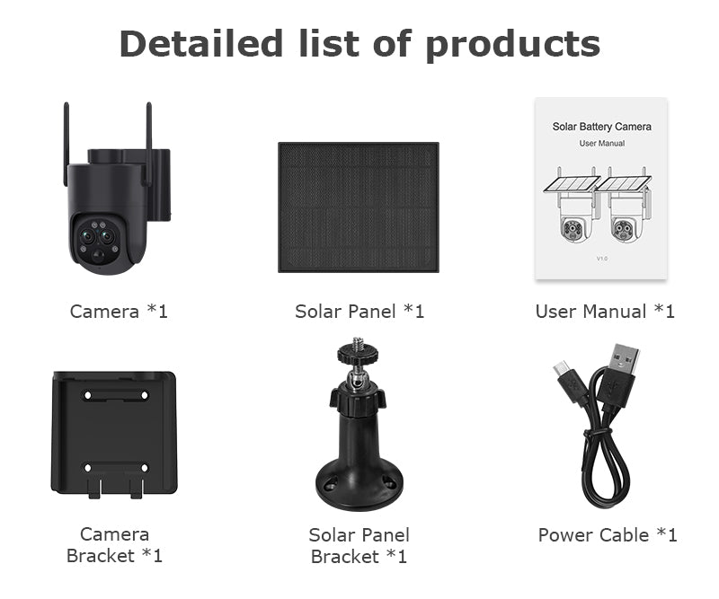 6MP 4G Security Camera with 12× Optical Zoom & Dual-Lens Live View – HiMost HiSC20