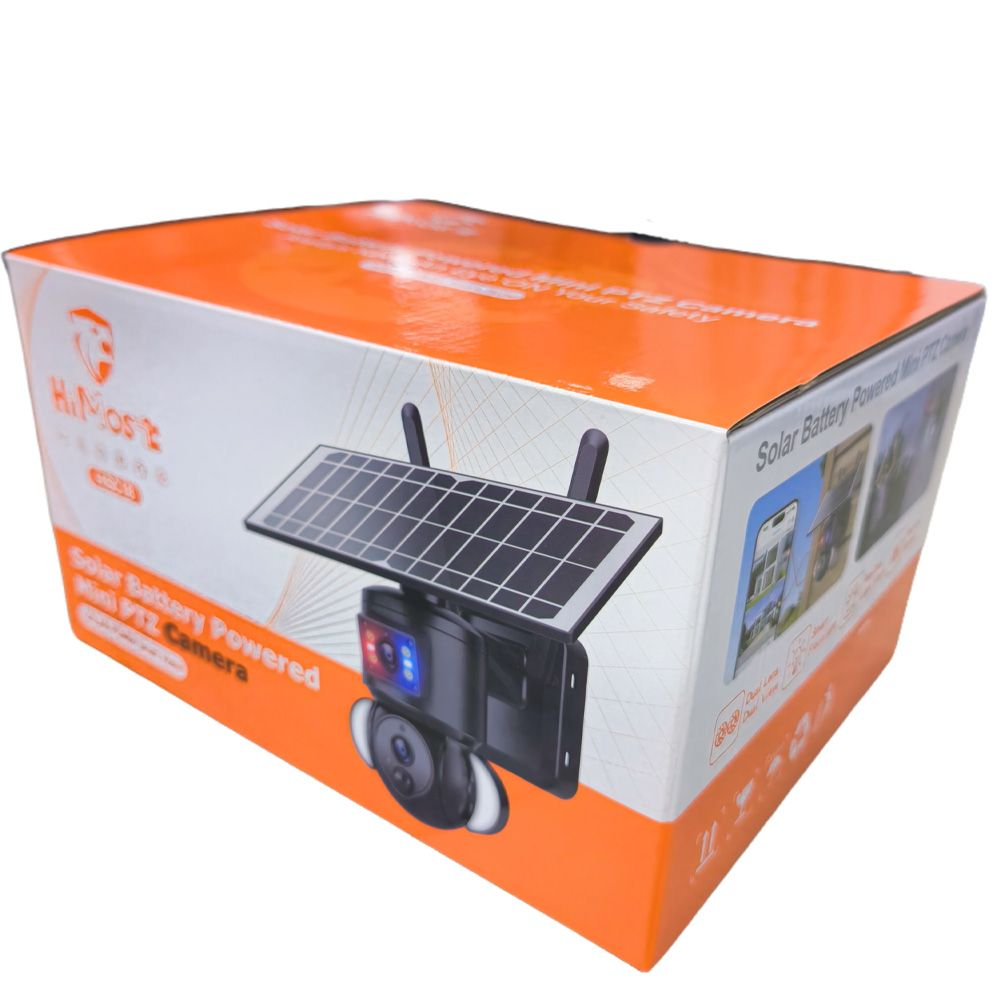 HiMost HiSC18 Dual Lens 6MP Solar Power Wifi PTZ Outdoor Security Camera