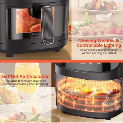 HiMost S20 8L Air Fryer with Visible Window