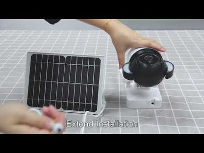 HiMost HiSC17 4MP 4G Solar Power Wireless Security Camera with PIR Motion